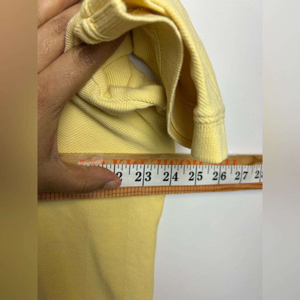 Vintage Men Pendleton Polo Shirt Size L  Yellow Butter 100% cotton Natural - Picture 9 of 13